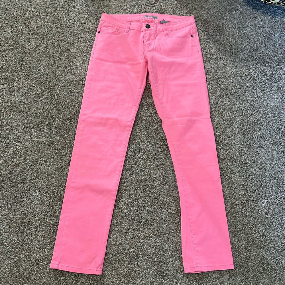 Emperial juniors 11 Pink Skinny Jeans Like New Casual Barbiecore